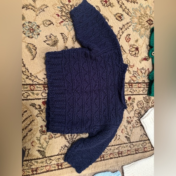 Baby Knit Sweater and Pants Set homemade sizing range from 6-12 months - Picture 2 of 10